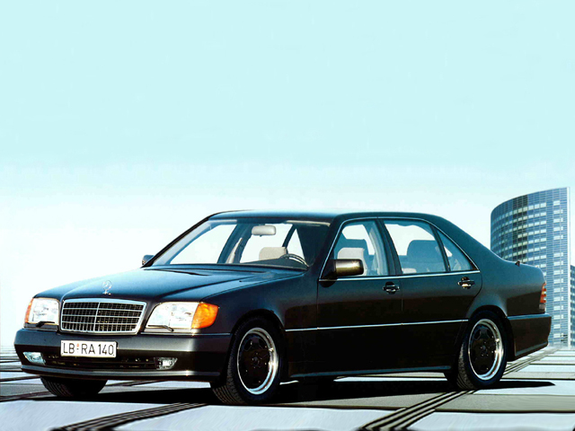 Below are official AMG pics of the W140 line up