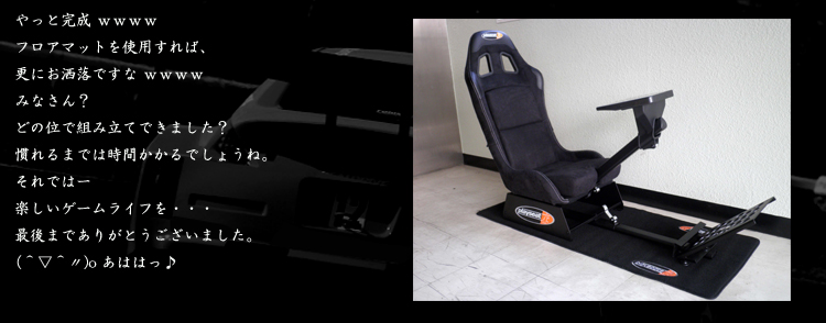 PLAYSEATS/プレイシート/EVOLUTION/G25/G27