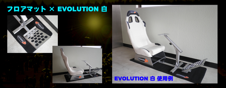 PLAYSEATS/プレイシート/EVOLUTION/白 